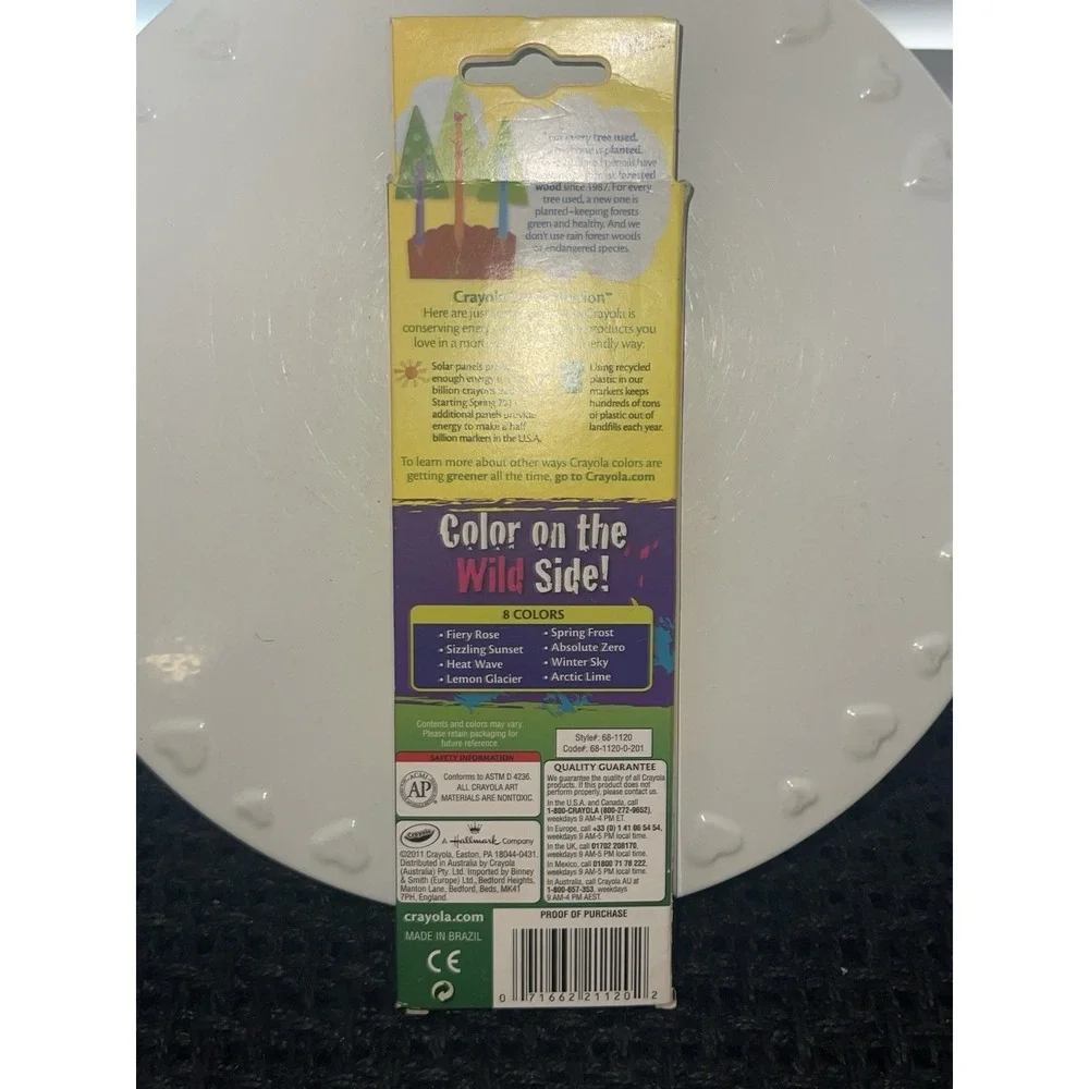 Crayola Extreme Colors Pencils Set of 8 (CYO681120)